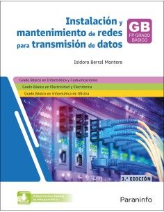 INSTALACION Y MANTENIMIENTO DE REDES PARA TRANSMISION DE DATOS 3ª EDICION 2025